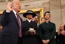 Donald Trump Yarahiriye Kuba Perezida wa 47 wa Leta Zunze Ubumwe z’Amerika, Yizeza “’Izahuka ry’ubukungu”